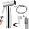 Unyqoos® Roestvrijstalen handdouche set voor veelzijdige reiniging in huis en tuin Unyqoos® Roestvrijstalen handdouche set voor veelzijdige reiniging in huis en tuin