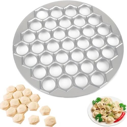 Ibenzoa® Handige dumpling- en raviolivorm met 37 gaten voor culinaire creaties