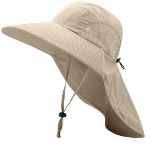 Unyqoos® Uniseks Zonnehoed met Volledige UV Bescherming en Verstelbare Nekbescherming voor Outdoor Activiteiten Unyqoos® Uniseks Zonnehoed met Volledige UV Bescherming en Verstelbare Nekbescherming voor Outdoor Activiteiten