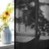 Unyqoos® Transparante moderne voile gordijnen met ringen set voor woonkamer en slaapkamer Unyqoos® Transparante moderne voile gordijnen met ringen set voor woonkamer en slaapkamer