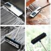 Unyqoos® Telescopische 2-in-1 Schrobborstel met Schraper voor Diverse Reinigingsklussen