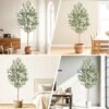 Unyqoos® Realistisch ogende kunstolijfboom voor stijlvolle binnen- en buitendecoratie