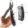Ibenzoa® Multifunctioneel Tuingereedschap met 7-in-1 Functies voor Onderhoud en Kamperen