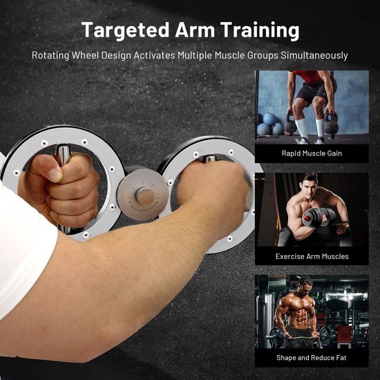 Unyqoos® Verstelbare armtrainer voor pols, schouders en borst met veelzijdige functies