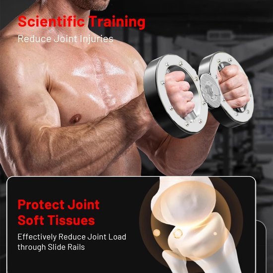 Unyqoos® Verstelbare armtrainer voor pols, schouders en borst met veelzijdige functies