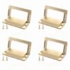 Unyqoos® Set van vier stijlvolle gouden kastgrepen voor moderne inrichting