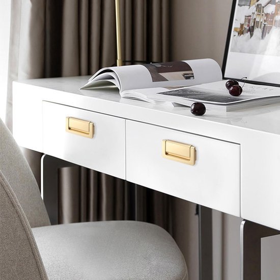 Unyqoos® Set van vier stijlvolle gouden kastgrepen voor moderne inrichting