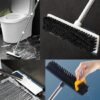Unyqoos® Telescopische 2-in-1 Schrobborstel met Schraper voor Diverse Reinigingsklussen