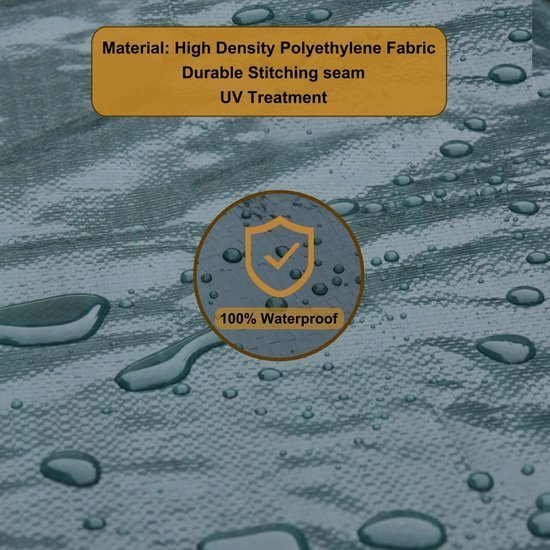 Ibenzoa® Weerbestendige beschermhoes voor tuinmeubelen met verstelbare koord