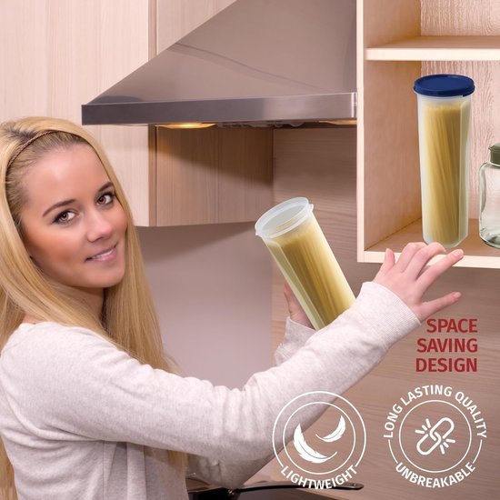 Ibenzoa® Transparante luchtdichte bewaarcontainers voor voedsel met BPA-vrij materiaal Ibenzoa® Transparante luchtdichte bewaarcontainers voor voedsel met BPA-vrij materiaal