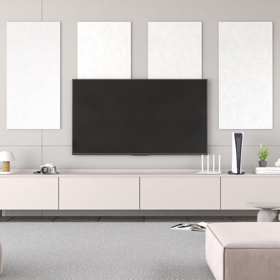 Ibenzoa® Zelfklevende akoestische panelen voor optimale geluidsisolatie en wanddecoratie