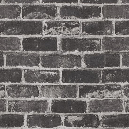 Ibenzoa® Eenvoudig aan te brengen grijs 3D-baksteenbehang voor sfeervolle muren