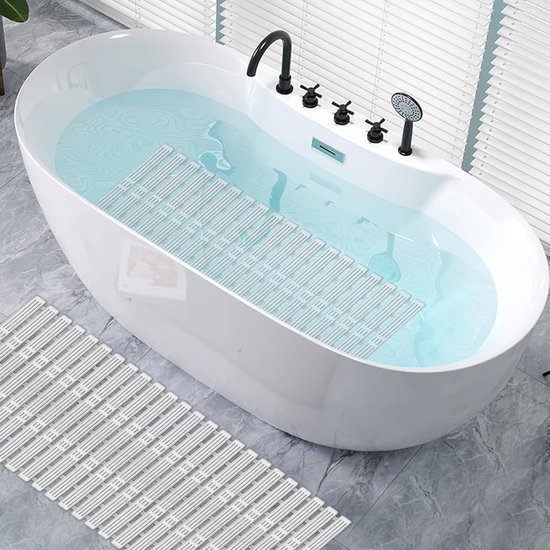 Ibenzoa® Antislip douchemat met sneldrogend en antibacterieel materiaal voor badkamer
