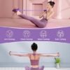 Ibenzoa® Complete Pilates en Yoga Set voor Thuis met Accessoires en Weerstandsbanden