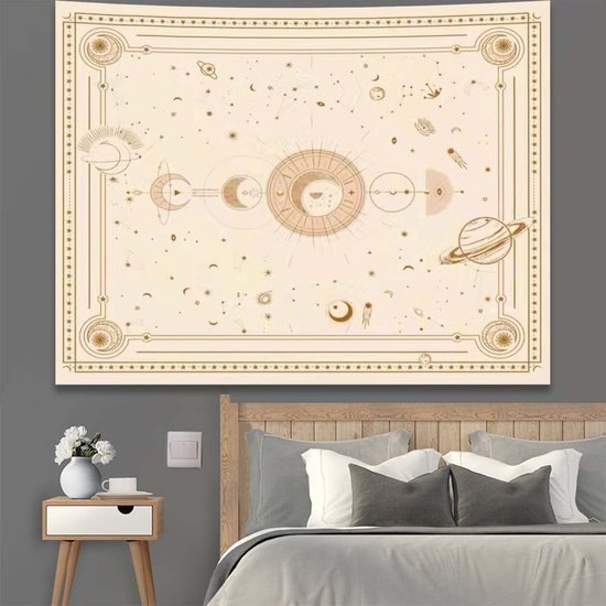 Ibenzoa® Decoratief wandtapijt met voor