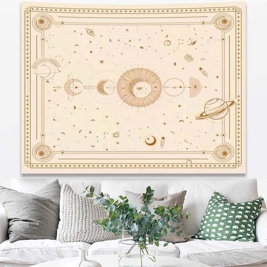 Ibenzoa® Decoratief wandtapijt met voor