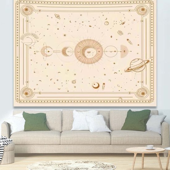 Ibenzoa® Decoratief wandtapijt met voor