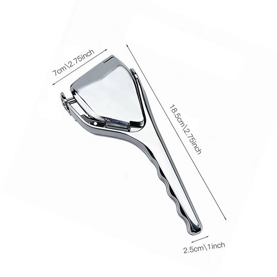 Ibenzoa® Handmatige roestvrijstalen citruspers voor sap van citroenen en limoenen