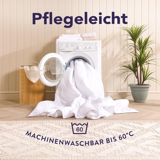 Ibenzoa® Zomerdekbed 200x200 cm met Grijze Bies en Ademend Ontwerp