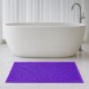 Ibenzoa® Grote antislip badmat lila 60x90 cm voor veilig en comfortabel baden