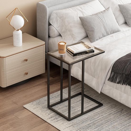 Unyqoos® C-vormige bijzettafel en