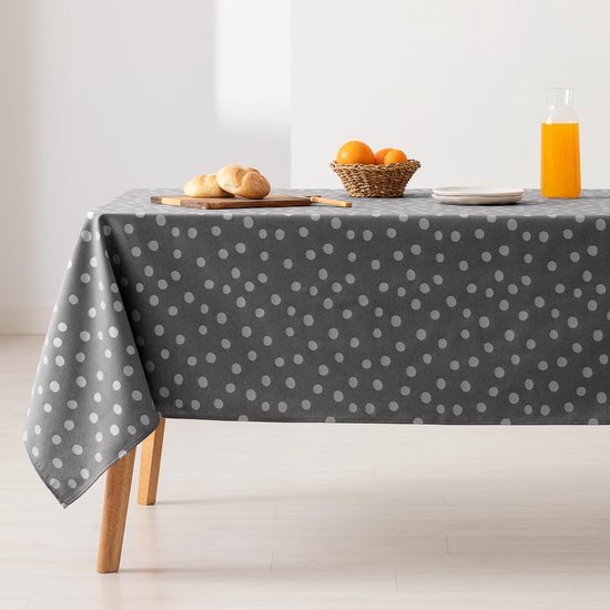Ibenzoa® Elegante waterafstotende jacquard tafelkleed met stippenpatroon 140x100 cm Ibenzoa® Elegante waterafstotende jacquard tafelkleed met stippenpatroon 140x100 cm