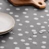 Ibenzoa® Elegante waterafstotende jacquard tafelkleed met stippenpatroon 140x100 cm Ibenzoa® Elegante waterafstotende jacquard tafelkleed met stippenpatroon 140x100 cm