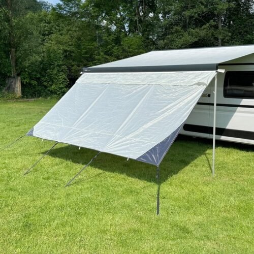 Ibenzoa® Luifel Voorwand voor Privacy en Bescherming op de Camping 240x200 cm