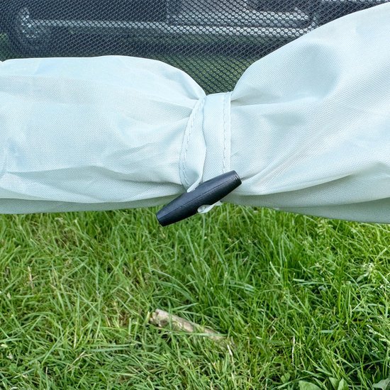 Ibenzoa® Luifel Voorwand voor Privacy en Bescherming op de Camping 240x200 cm