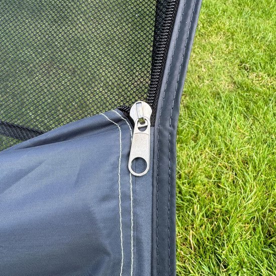 Ibenzoa® Luifel Voorwand voor Privacy en Bescherming op de Camping 240x200 cm