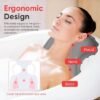 Ibenzoa® Ergonomisch badkussen van hygiënisch siliconen met antislip zuignappen Ibenzoa® Ergonomisch badkussen van hygiënisch siliconen met antislip zuignappen