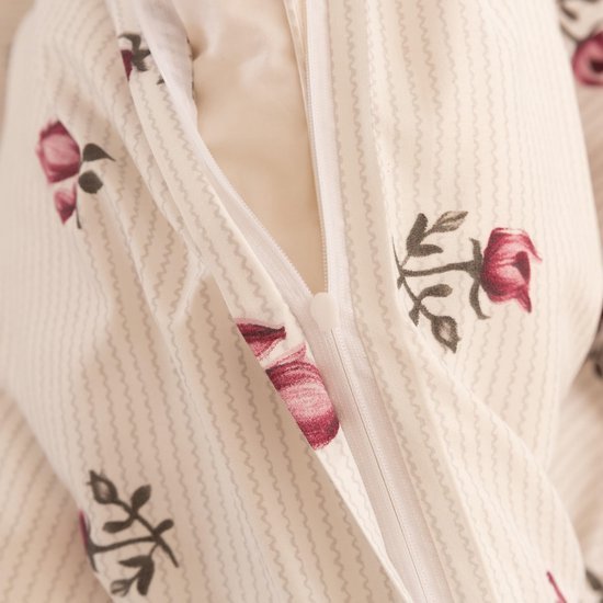 Ibenzoa® Comfortabel en stijlvol beddengoedset met bloemenpatroon voor een goede nachtrust Ibenzoa® Comfortabel en stijlvol beddengoedset met bloemenpatroon voor een goede nachtrust