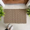 Ibenzoa® Jute Deurmat voor Binnen en Buiten met Antislip en Natuurlijke Look
