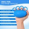 Ibenzoa® Set van twee stressballen voor hand- en vingertraining en stressverlichting