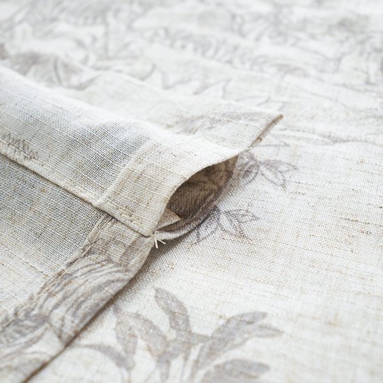 Ibenzoa® Elegante halftransparante gordijnen met Toile de Jouy print voor kleine ramen