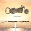 Ibenzoa® Originele motorfiets flesopener voor bier en dranken als cadeau-idee Ibenzoa® Originele motorfiets flesopener voor bier en dranken als cadeau-idee