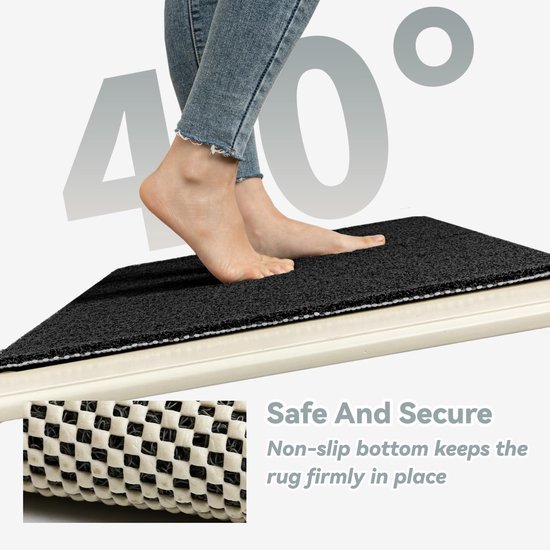 Ibenzoa® Antislip douchemat met massage en drainage voor veilige en comfortabele douche