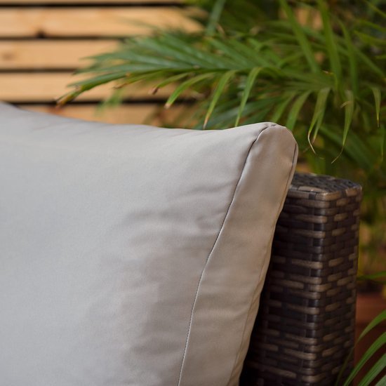 Ibenzoa® Grijs waterafstotend tuinkussen voor comfortabele en buitenmeubelen