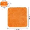 Ibenzoa® Comfortabele en Veilige Antislip Badmat in Oranje voor Moderne Badkamers