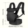 Ibenzoa® Ergonomische en lichte babydrager voor pasgeborenen van 3-25 kg