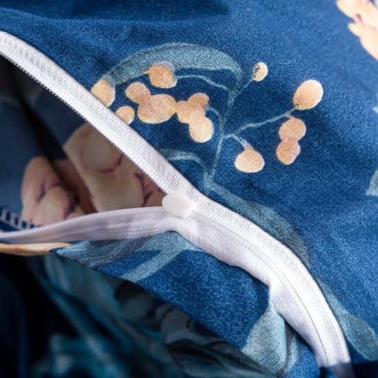 Ibenzoa® Comfortabel en stijlvol beddengoedset met bloemenpatroon voor een rustgevende slaap