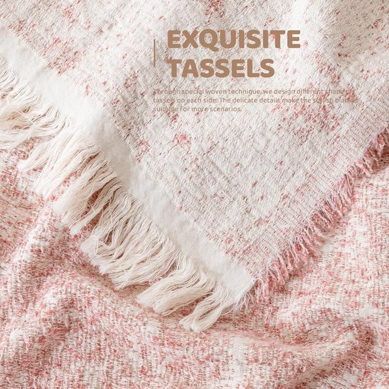 Ibenzoa® Luxe en Zachte Dekken voor Slaapkamer, Bank, Reizen en Picknick Ibenzoa® Luxe en Zachte Dekken voor Slaapkamer, Bank, Reizen en Picknick