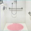 Ibenzoa® Ronde antislip badmat met afvoergaten en zuignappen voor badkamer