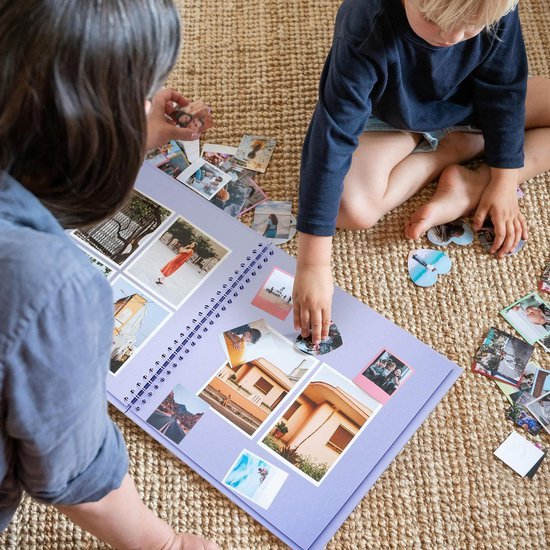 Ibenzoa® Creatief scrapbook fotoboek voor persoonlijke herinneringen en cadeau-ideeën