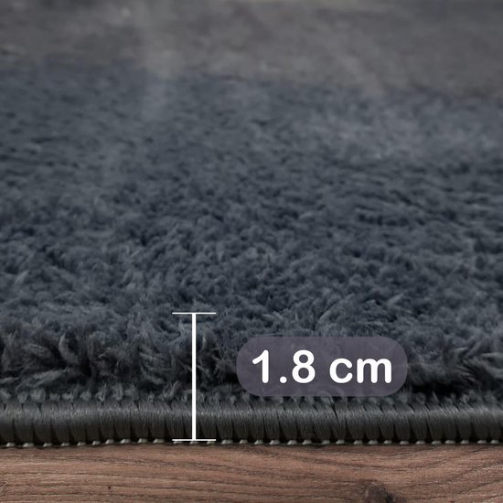 Ibenzoa® Veilige en Absorberende Antraciete Badmatten Set voor Elke Badkamer