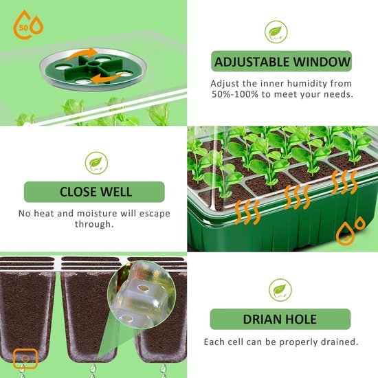 Unyqoos® Complete kweekset met voor