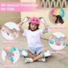 Unyqoos® Verstelbare kinderhelm en beschermingsset met stickers voor 3-8 jaar Unyqoos® Verstelbare kinderhelm en beschermingsset met stickers voor 3-8 jaar