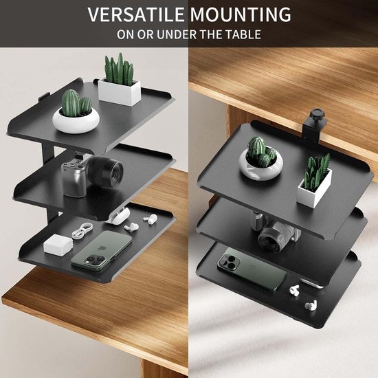 Ibenzoa® Praktische bureau-organizer met verstelbare klem voor efficiënte werkruimte Ibenzoa® Praktische bureau-organizer met verstelbare klem voor efficiënte werkruimte