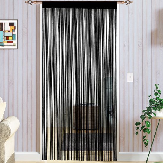 Ibenzoa® Decoratief vliegengordijn voor insectenbescherming en ruimteverdeling