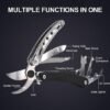 Ibenzoa® Multifunctioneel Tuingereedschap met 7-in-1 Functies voor Onderhoud en Kamperen